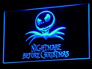 Nightmare Before Christmas LED Neon Sign