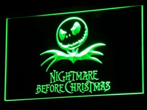 Nightmare Before Christmas LED Neon Sign