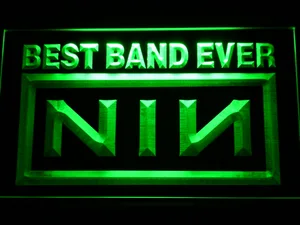 Nine Inch Nails Best Band Ever LED Neon Sign