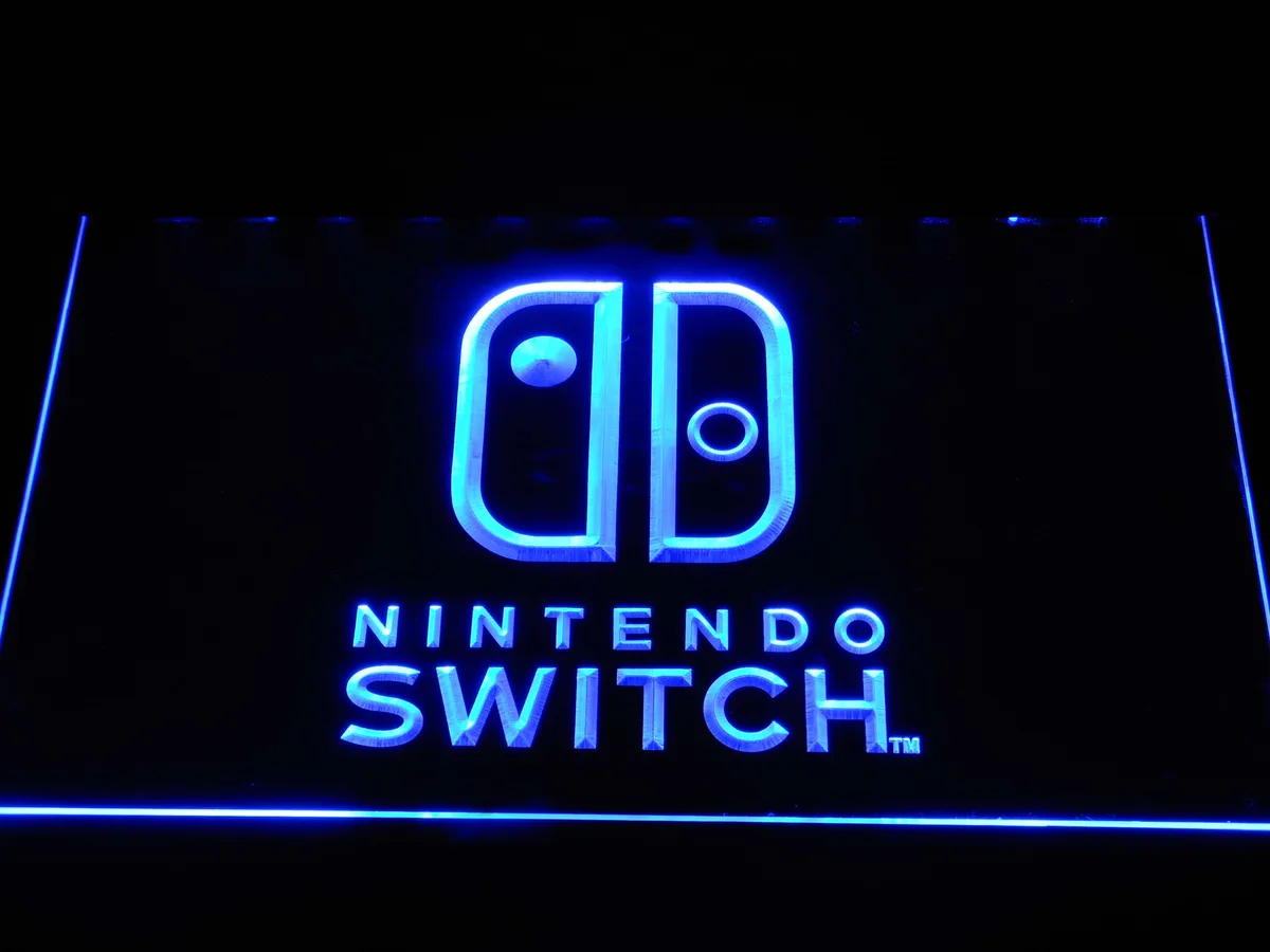 Nintendo Switch LED Neon Sign