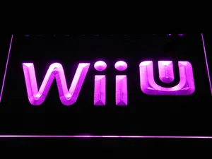 Nintendo Wii U LED Neon Sign