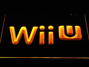 Nintendo Wii U LED Neon Sign
