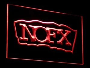 NOFX Border LED Neon Sign