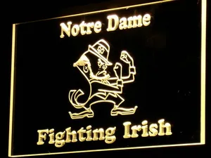 Notre Dame Fighting Irish LED Neon Sign