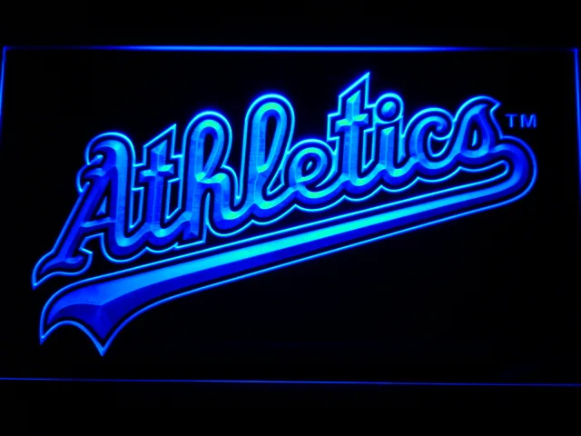 Oakland Athletics 2008-2010 Logo LED Neon Sign - Legacy Edition