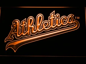 Oakland Athletics 2008-2010 Logo LED Neon Sign - Legacy Edition