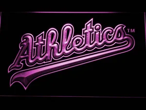 Oakland Athletics 2008-2010 Logo LED Neon Sign - Legacy Edition
