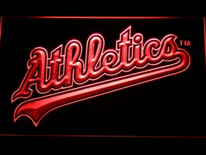 Oakland Athletics 2008-2010 Logo LED Neon Sign - Legacy Edition