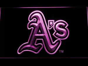 Oakland Athletics A's Logo LED Neon Sign
