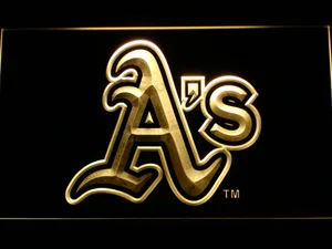 Oakland Athletics A's Logo LED Neon Sign