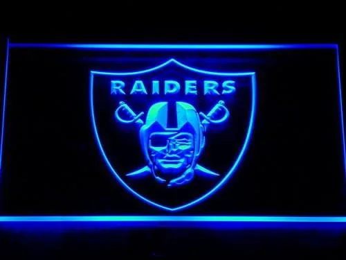 Oakland Raiders LED Neon Sign