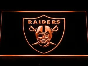 Oakland Raiders LED Neon Sign