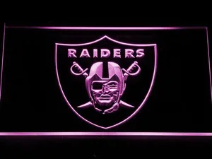 Oakland Raiders LED Neon Sign