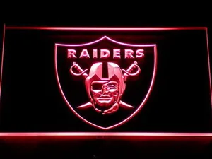 Oakland Raiders LED Neon Sign