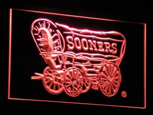 Oklahoma Sooners 1952-1966 LED Neon Sign - Legacy Edition