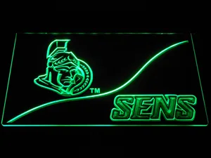 Ottawa Senators Split LED Neon Sign