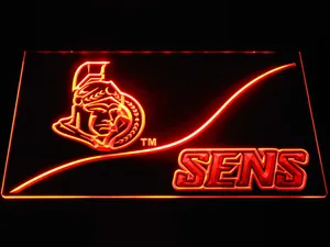 Ottawa Senators Split LED Neon Sign