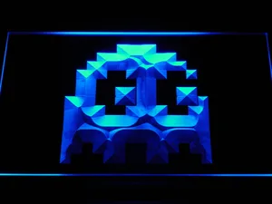 Pac-Man Ghost LED Neon Sign