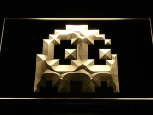 Pac-Man Ghost LED Neon Sign