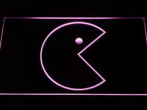 Pac-Man Icon LED Neon Sign