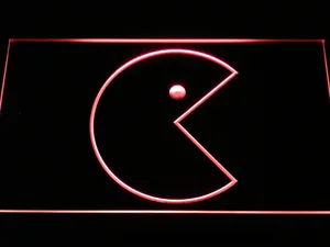 Pac-Man Icon LED Neon Sign