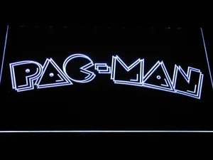 Pac-Man Wordmark LED Neon Sign
