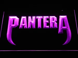 Pantera Fangs LED Neon Sign