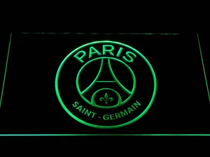 Paris Saint-Germain FC Crest LED Neon Sign