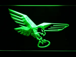 Philadelphia Eagles 1969-1972 LED Neon Sign - Legacy Edition