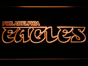 Philadelphia Eagles 1973-1995 LED Neon Sign - Legacy Edition