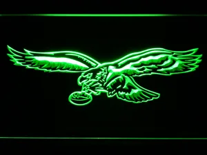 Philadelphia Eagles 1987-1995 LED Neon Sign - Legacy Edition