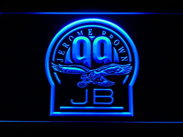 Philadelphia Eagles Jerome Brown Memorial LED Neon Sign - Legacy Edition