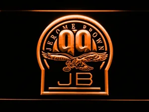 Philadelphia Eagles Jerome Brown Memorial LED Neon Sign - Legacy Edition