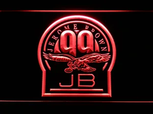 Philadelphia Eagles Jerome Brown Memorial LED Neon Sign - Legacy Edition