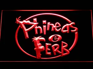 Phineas And Ferb LED Neon Sign
