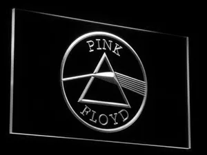 Pink Floyd Dark Side of the Moon Circle LED Neon Sign