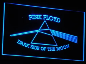 Pink Floyd Dark Side of the Moon Triangle LED Neon Sign