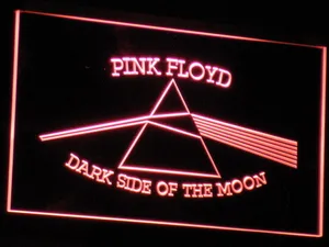 Pink Floyd Dark Side of the Moon Triangle LED Neon Sign
