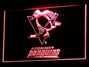 Pittsburgh Penguins LED Neon Sign