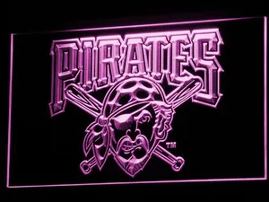 Pittsburgh Pirates LED Neon Sign - Legacy Edition