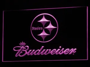 Pittsburgh Steelers Budweiser LED Neon Sign