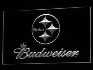 Pittsburgh Steelers Budweiser LED Neon Sign