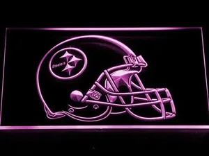 Pittsburgh Steelers Helmet LED Neon Sign