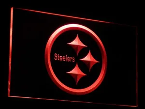 Pittsburgh Steelers Logo LED Neon Sign