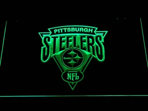 Pittsburgh Steelers Triangle Logo LED Neon Sign