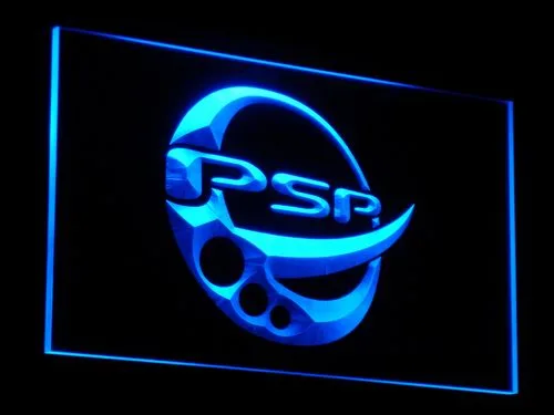 PlayStation PSP LED Neon Sign