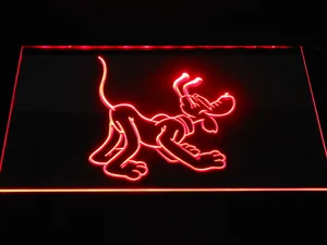 Pluto Back LED Neon Sign