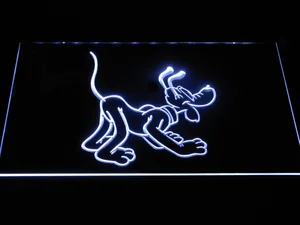 Pluto Back LED Neon Sign
