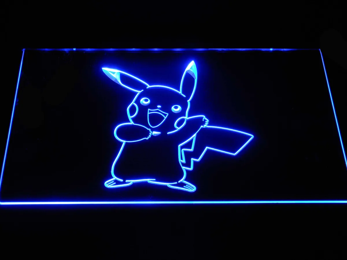 Pokemon Pikachu LED Neon Sign