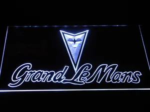 Pontiac Grand Le Mans Wordmark LED Neon Sign